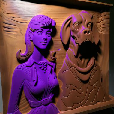 3D model st Daphne Blake Scooby Doo (STL)